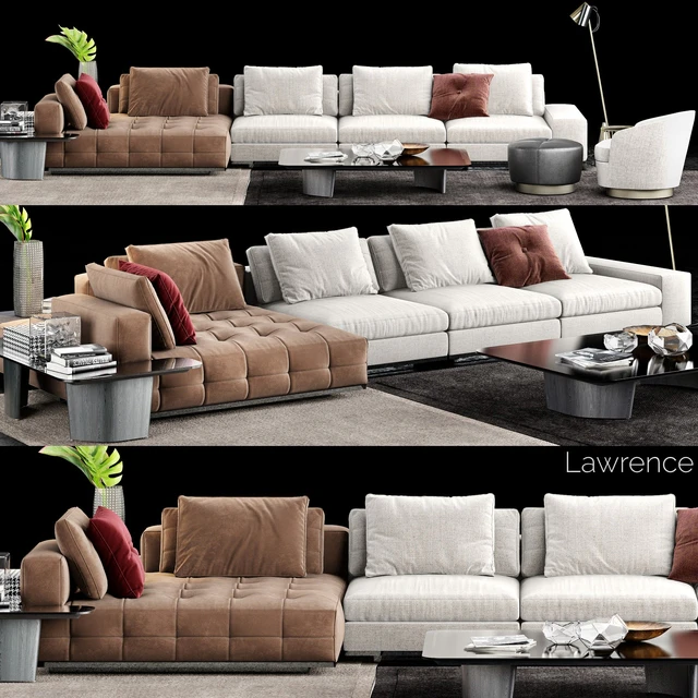 Minotti Lawrence Sofa — Descargar