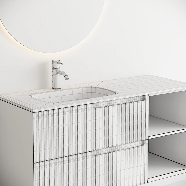 Fiora Synergy Vanity Unit set 2 — Скачать