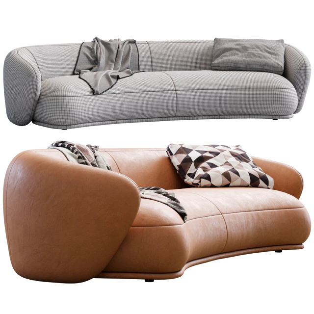 Sofa Rene By Meridiani — Descargar
