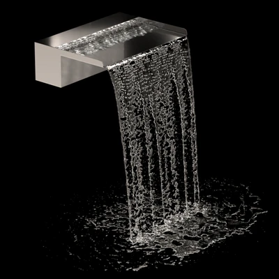 Wasserfall edelstahl 02 — View 2