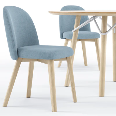 Tria table and Tuka chair - connubia calligaris — Ver 2