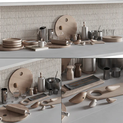 067 Kitchen Decor Set Accessories 02 — Ver 2