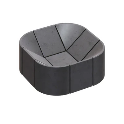 brut soft square bowl sculpture by origin made — скачать