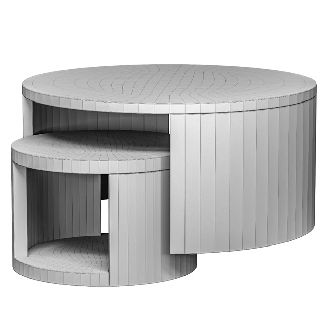 Folsom Round Nesting Coffee Tables — Descargar