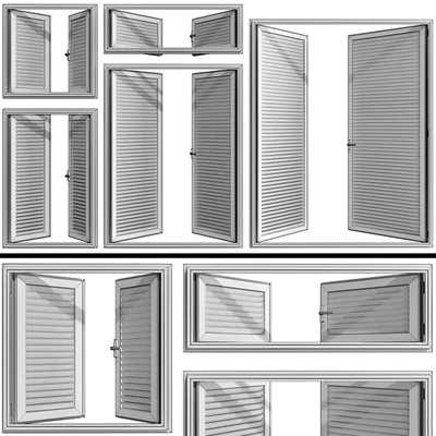 Shutter system for windows and doors — Ver 2