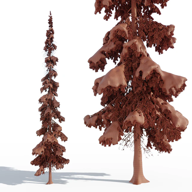 Winter taiga spruce 11m (Spruce). — Descargar