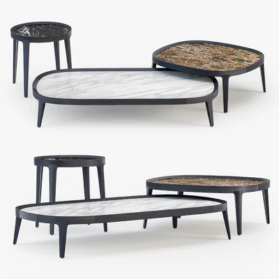 Potocco Spring coffee table set — Ver 2