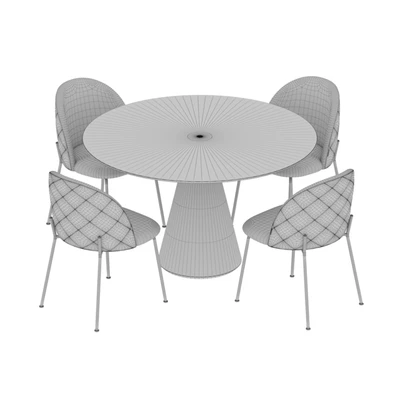 Boconcept Madrid table Dijon chair — View 2