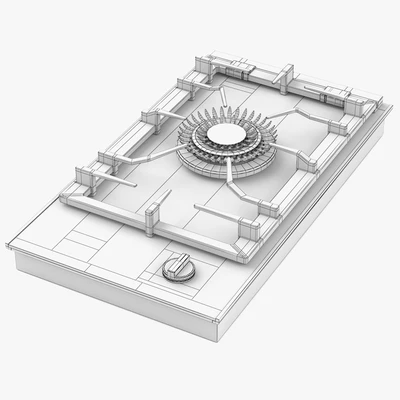 BOSCH Domino gas hob PRA3A6D70 Serie 8 — Вид 2