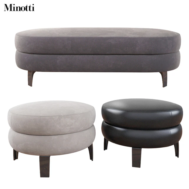 Pouf Set Danny Minotti — Descargar