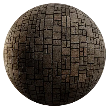 patterned stone pavement 002 — Скачать