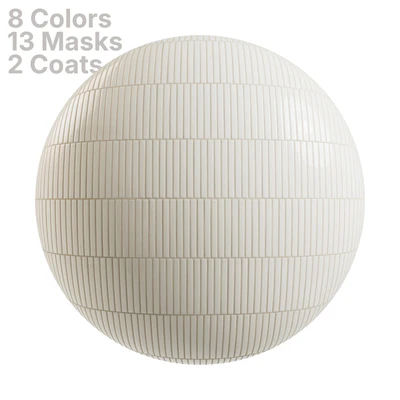 Kit Kat Mosaic Tiles 5/8x6" Vertical Offset — download