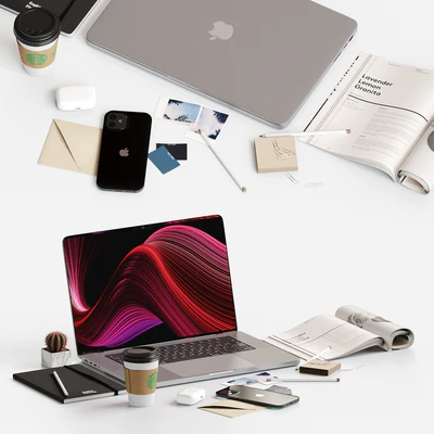 Decorative set on the desktop — Ver 2