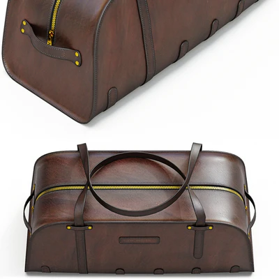 DE BRUIR Leather Sports Bag — Вид 2