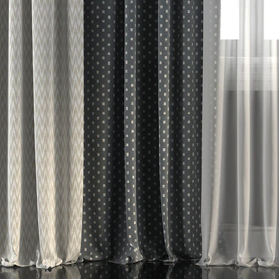 Curtains with window 268 — Ver 2