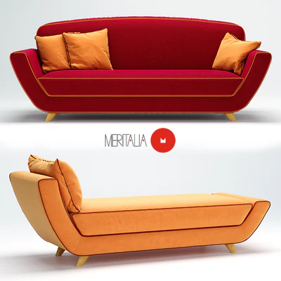 A sofa and chaise longue by Minah Meritalia — Ver 2