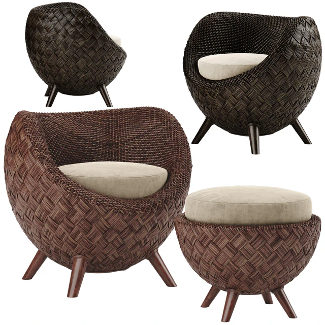 Kenneth Cobonpue La luna armchair — Descargar