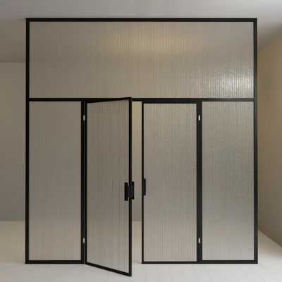 Glass partition. Door. 86 — Ver 2
