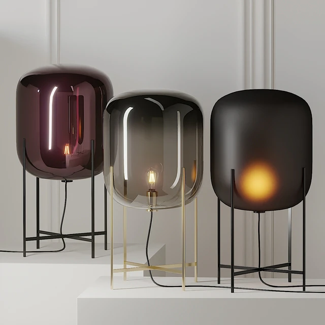 Oda Medium Floor Lamp by Pulpo — Descargar