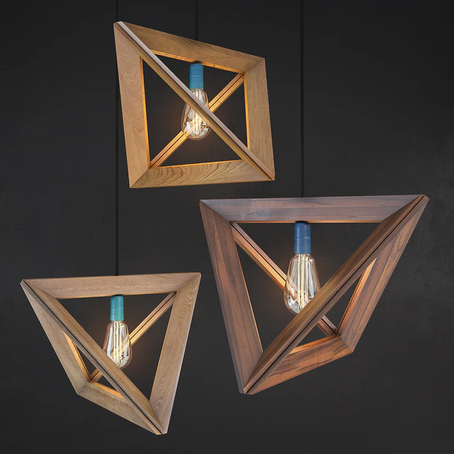 Wooden lamps — Descargar
