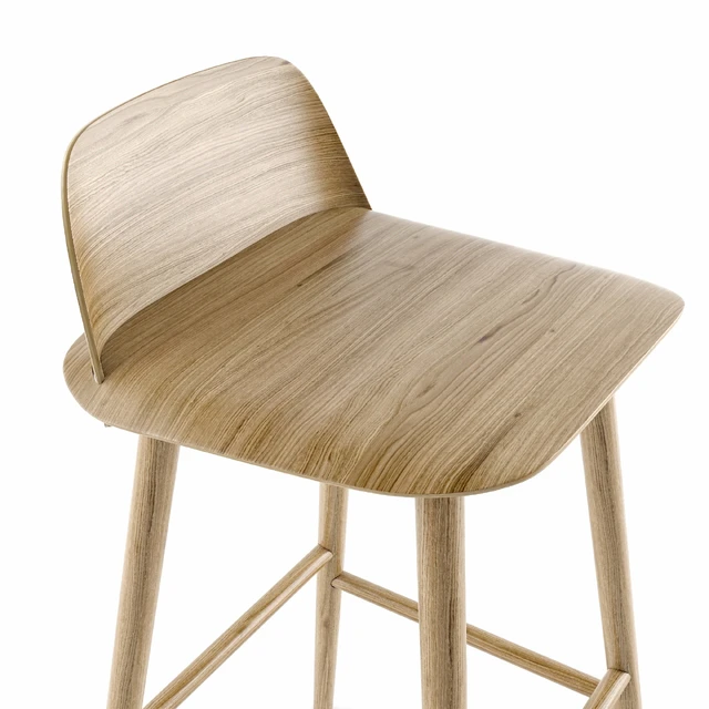 Nerd Bar Stool by Muuto — Скачать