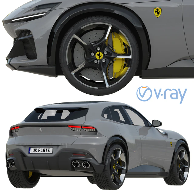 Ferrari Purosangue — Скачать