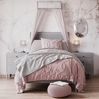 Bed MARCELLE UPHOLSTERED BED from Restoration Hardware Baby & Child — Ver 1