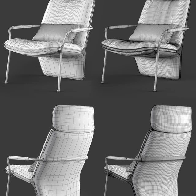 Poltrona Frau ARABESQUE armchair — Скачать