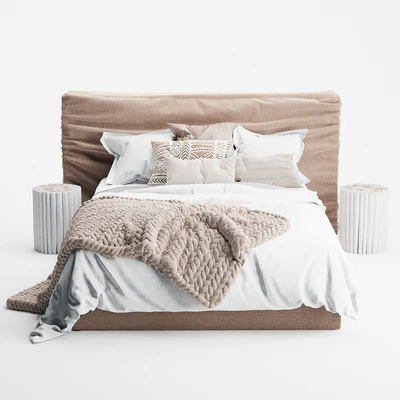 Zulu Upholstered Bed — Ver 3