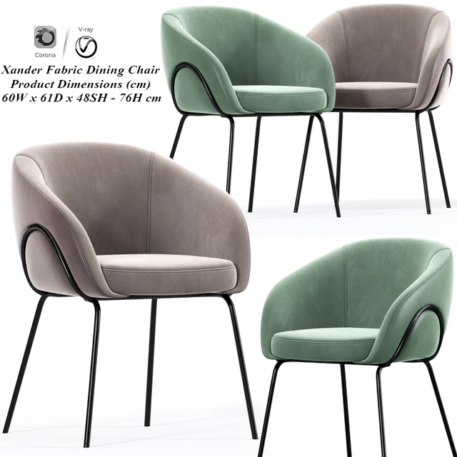 Xander Dining Chair — Скачать