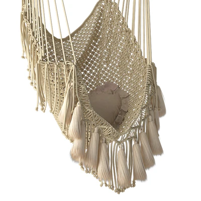 Hammock chair outboard with fringe — Ver 2
