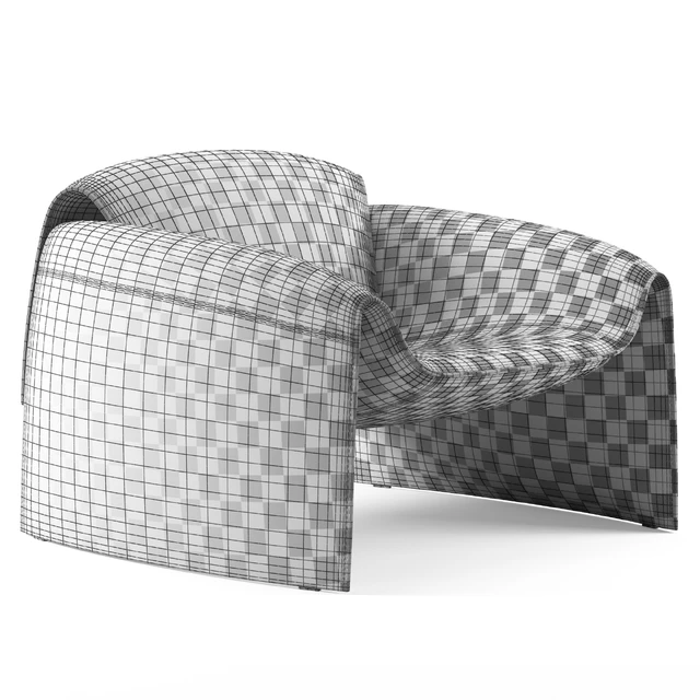 Le Club Armchair By Poliform — Descargar