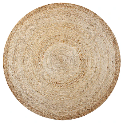 Round jute rug 200 — скачать