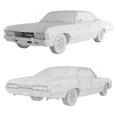 Chevrolet Impala 1967 4 Door — Вид 2