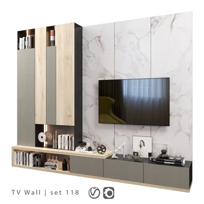 TV Wall | set 118 — Ver 2
