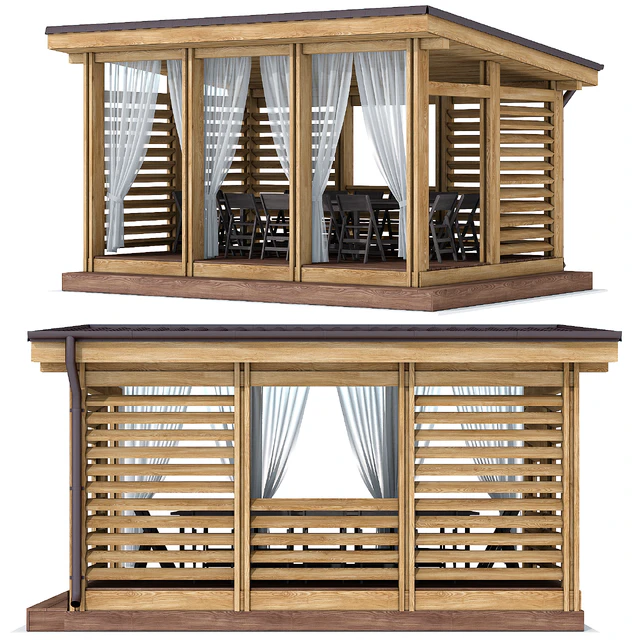 Arbor terrace veranda gazebo canopy — Descargar