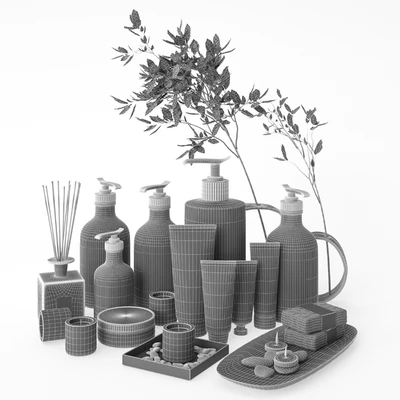 Bathroom Decor Set - 04 — Ver 2