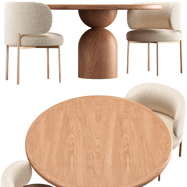 BELL TABLE and AKIKO CHAIR — Descargar