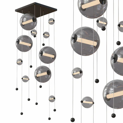Abacus Square LED Pendant — Вид 1