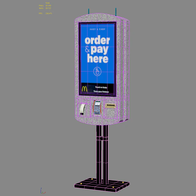 McDonald's self-service kiosk — Descargar