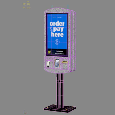 McDonald's self-service kiosk — Ver 2
