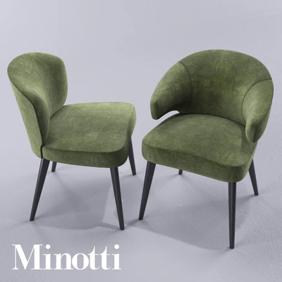 Minotti Aston Dining chairs Poltroncina — Вид 2