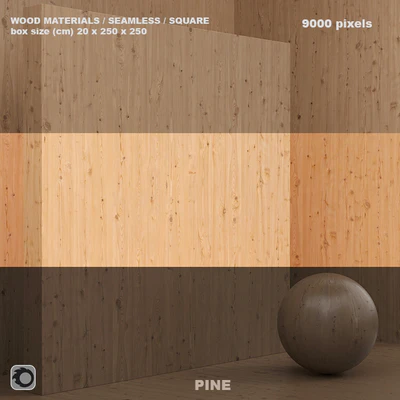 Material wood / pine, solid (seamless) - set 48 — Ver 1