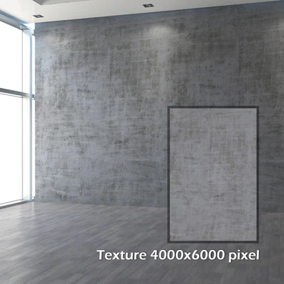 Wiped plastered wall — Ver 2