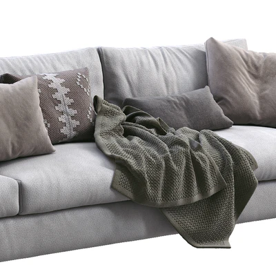 Flexform leather Sofa MAGNUM — Ver 2