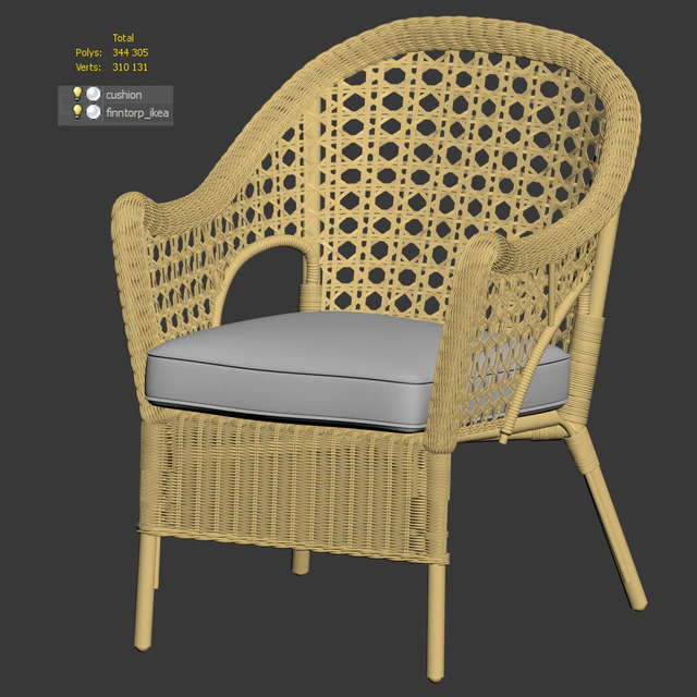 Ikea Finntorp Wicker Chair — Descargar