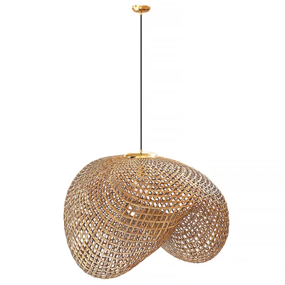 Vertigo Bamboo Rattan Pendant Lamp — Вид 2