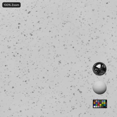 speckled glazed ceramic pottery texture white and gray — Ver 3