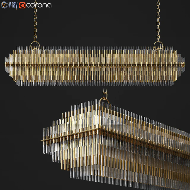 Emile Linear Chandelier Restoration Hardware — Descargar