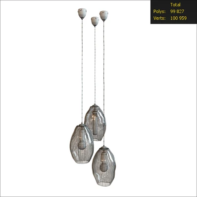 Organic Large Pendant — Ver 2